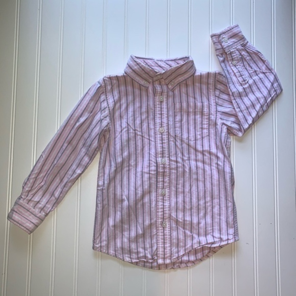 Gymboree button down shirt xs (3-4)